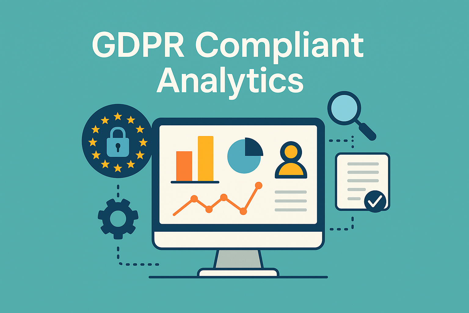 GDPR Analytics Concept